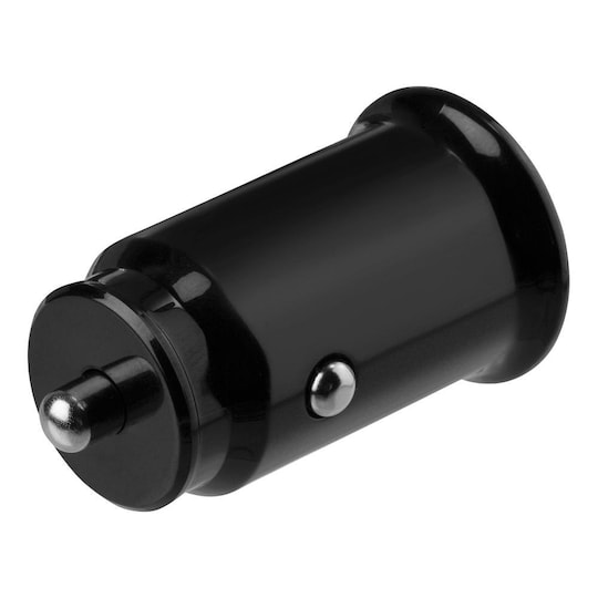 deltaco 12/24 V USB car charger with compact size and 1x USB-A port
