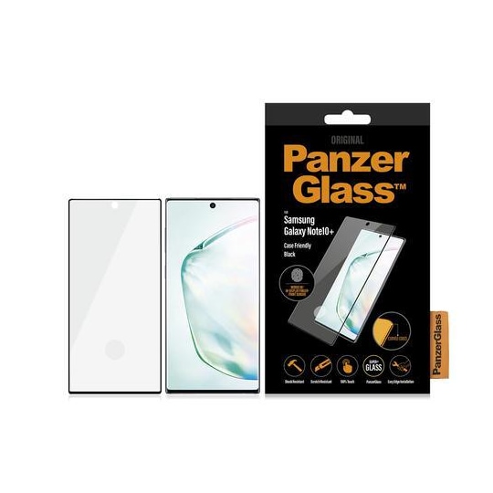 PanzerGlass 7200, Kirkas näytönsuoja, Samsung, Galaxy Note10+, Naarmuuntumisen