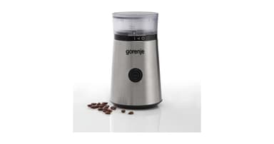 Gorenje Kahvimylly SMK150E 150 W, Kahvipapukapasiteetti 60 g, Kannen turvakytkin, Ruostumaton teräs