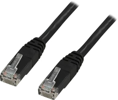 U/UTP Cat6 patch cable 10m 250MHz Deltacertified LSZH black