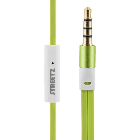STREETZ In-ear-kuulokkeet, joissa mikrofoni, media / vastauspainike, 3,5 mm, kaapeli