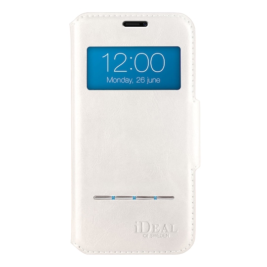 iDeal swipe iPhone X lompakkokotelo (valkoinen)