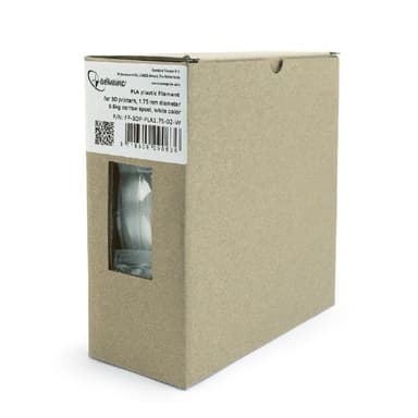 Flashforge PLA-PLUS -hehkulanka, valkoinen, 1,75 mm, 1 kg