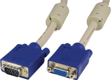 Extension cable RGB HD15ma-fe 5m Pin-Pin, without pin9