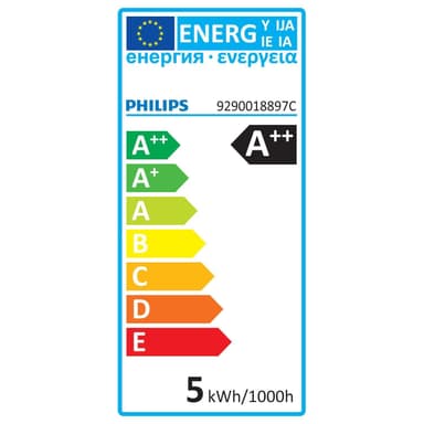 3 kpl LED E14 Kron Clear 40W 470lm Lämmin valkoinen