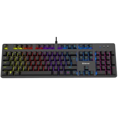 RGB mekaaninen pelinäppäimistö USB-liitäntä