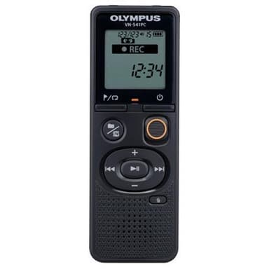 Olympus Digital Voice Recorder VN-541PC musta, WMA, segmentinäyttö 1,39',