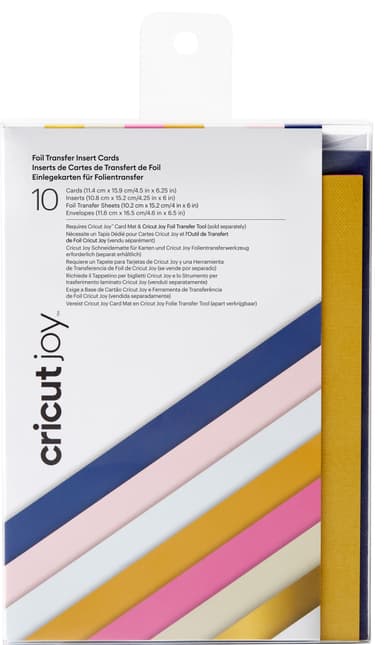 Cricut Joy kortti-insertit A6 10 kpl (Sensei Sampler)