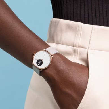 Withings ScanWatch hybridiälykello 38 mm (ruusukulta)