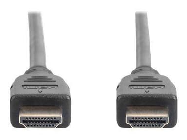 Digitus Ultra High Speed HDMI-kaapeli Ethernetillä AK-330124-020-S Musta, HDMI-HDMI, 2 m