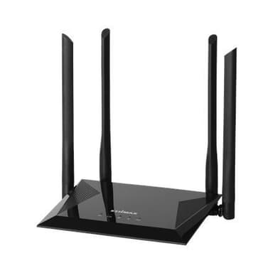 Edimax AC1200 Wi-Fi 5 kaksikaistainen reititin BR-6476AC 802.11ac, 867+300 Mbit/s, 10/100 Mbit/s, Ethernet LAN (RJ-45) portit 4, antennityyppinen kiinteä Omni Directional -antenni