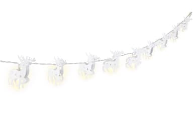 Goobay String Light ""Reindeer"" 10 LEDillä, valkoinen