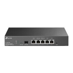 TP-LINK SafeStream Gigabit Multi-WAN VPN-reititin ER7206 10/100/1000 Mbit/s, Ethernet LAN (RJ-45) -portit 1 × Gigabit SFP WAN -portti, 1 × Gigabit RJ45 WAN -portti, 2 × Gigabit RJ45 LAN -porttia 2 × Gigabit RJ45 LAN -porttia WAN/L