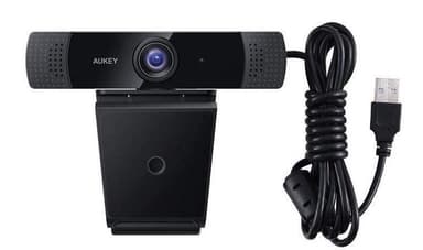 Aukey Webcam PC-LM1E musta, USB 2.0
