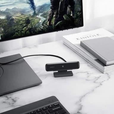 Aukey 1080p -verkkokamera PC-W1 musta, USB