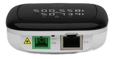 Ubiquiti Ufiber Nano G GPON CPE, LED-näyttö, tyylikäs muotoilu, valkoinen