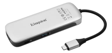 Kingston Nucleum USB-C -keskitin / moniporttitelakka