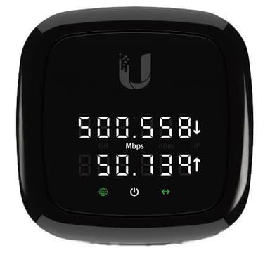 Ubiquiti Ufiber Nano G GPON CPE, LED-näyttö, tyylikäs muotoilu, valkoinen