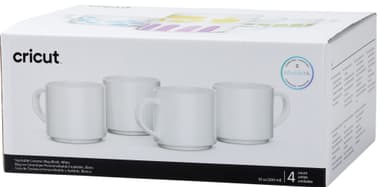 Cricut pinottava mukipakkaus 300 ml (4 kpl)