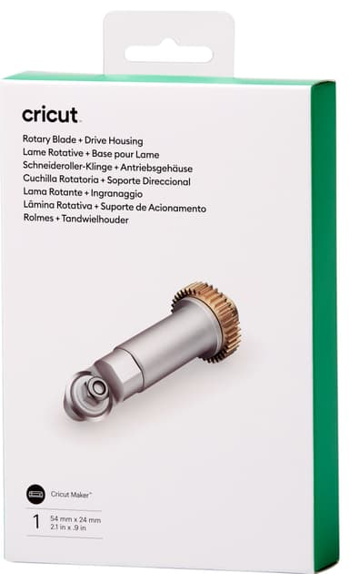 Cricut Maker pyörivä terä ja kotelo