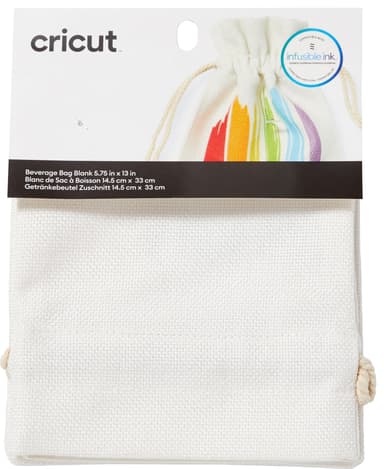 Cricut Wine Bag Blank viinipussi 15 x 33 cm