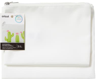 Cricut Linen Cosmetic laukku 3 kpl (Infusible Ink Blanks)