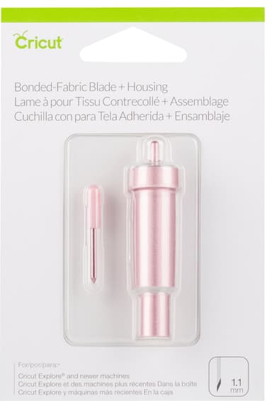 Cricut Explore Bonded Fabric veitsi + kotelo