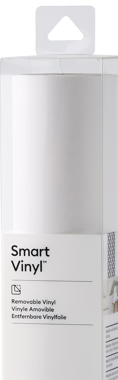 Cricut Smart Vinyl Removable  arkki 33x366 cm (valkoinen)