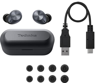 Technics AZ40 täysin langattomat in-ear kuulokkeet (musta)