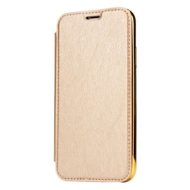 SKALO iPhone 11 Pro Max Lompakkokotelo TPU Ultra Ohut - Kulta