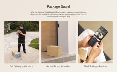 Eufy 2K Dual Cam video-ovikello + Eufy Security HomeBase 2