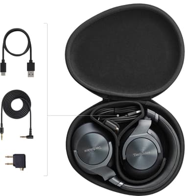 Technics A800 langattomat on-ear kuulokkeet (musta)