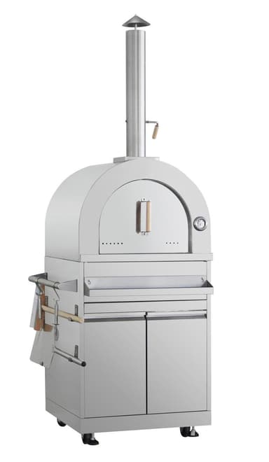 Myoutdoorkitchen - Inox Range - Moduuli pizzauunilla