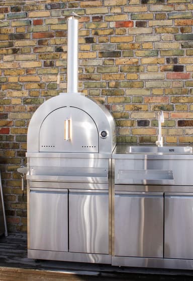 Myoutdoorkitchen - Inox Range - Moduuli pizzauunilla
