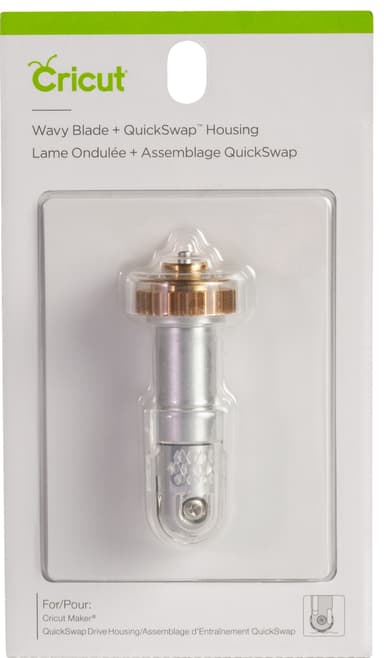 Cricut Maker Wavy Blade Tip kärki + QuickSwap Housing kotelo