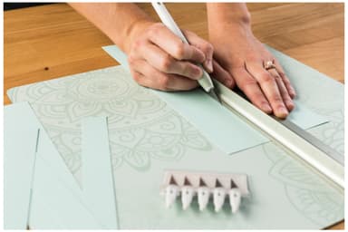 Cricut Decorative Self-Healing leikkausmatto (minttu) 30 x 30cm