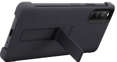 Sony Xperia 10 IV Style suojakuori (musta)