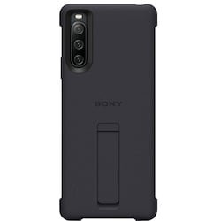 Sony Xperia 10 IV Style suojakuori (musta)