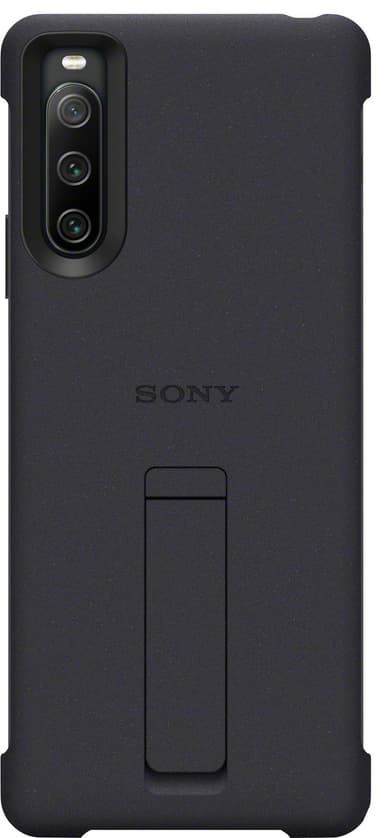 Sony Xperia 10 IV Style suojakuori (musta)