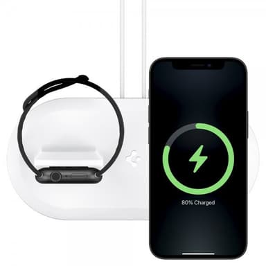Spigen MagFit Duo Valkoinen