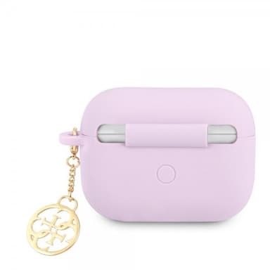 Guess AirPods Pro Kuori Flower Print & Gold Hook Sininen