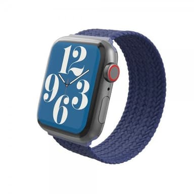 Gear4 Apple Watch 38/40/41mm Ranneke Braided Watch Band Large Navy Blue