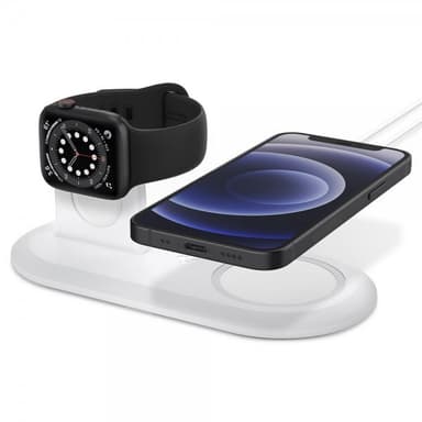 Spigen MagFit Duo Valkoinen