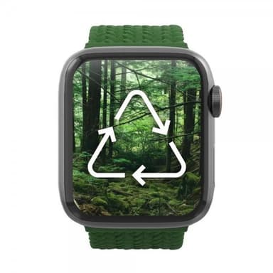 Gear4 Apple Watch 38/40/41mm Ranneke Braided Watch Band Large Forest Green