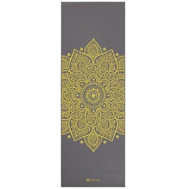 Gaiam Citron Sundial Yoga Mat 6mm Premium