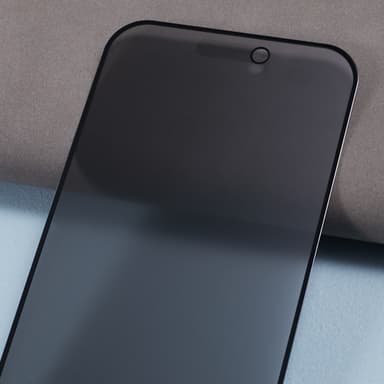 iPhone 15 Plus:lle Karkaistu lasi 180 asteen vakoiluntorjunta Tietosuoja 2kpl
