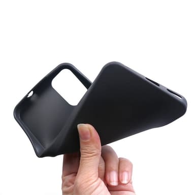 Slim-Fit TPU-puhelinkotelon suojakuori Nokia C32:lle - musta