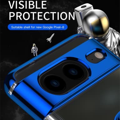 Pixel 8 Pro TPU -puhelinkotelolle rengastuki