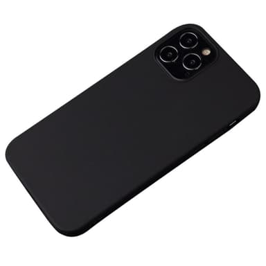 SKALO iPhone 15 Ultraohut TPU-kuori - Musta