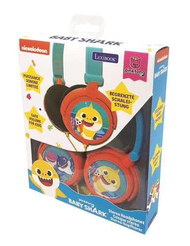 Baby Shark Stereo langalliset taitettavat kuulokkeet